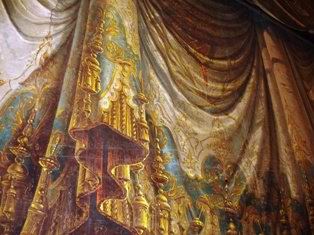 Painted Theatrical Curtain