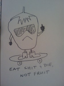 punk fruit kid